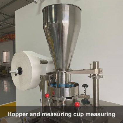 内外小袋全自动茶叶包装机，用于包装花果茶