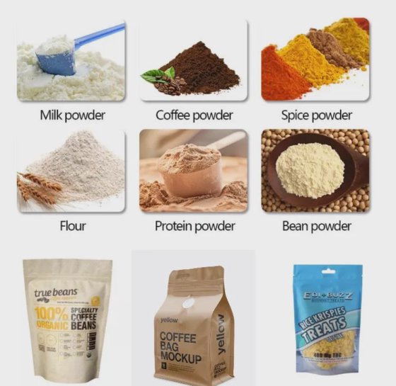 Dession高效500克1公斤2公斤奶粉袋包装机