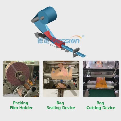 全自动燕麦棒包装机 抱枕式水平包装机