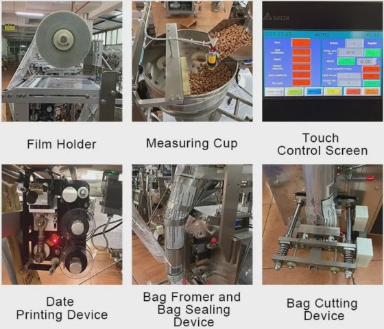 小型食品向け全自動操作簡単ナムキーンパウチ包装機（新規事業）