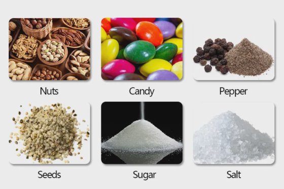 三角袋用縦型自動キャンディ顆粒包装機