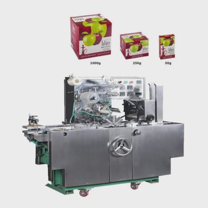 錠剤・カプセル包装機用自動石鹸箱包装機