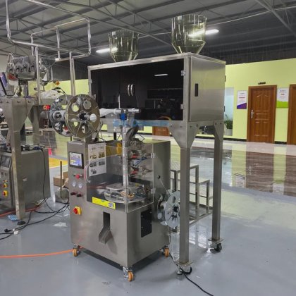 工厂批发价三角尼龙内滤茶包包装机