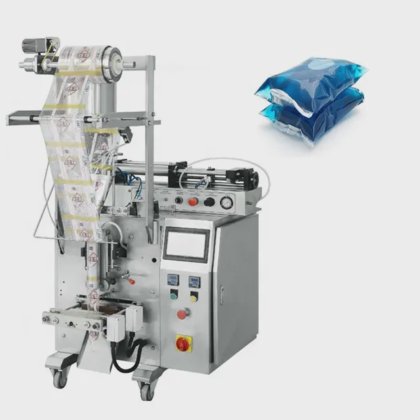 液体皂包装机，带自动洗衣液胶囊包装机（袋装）