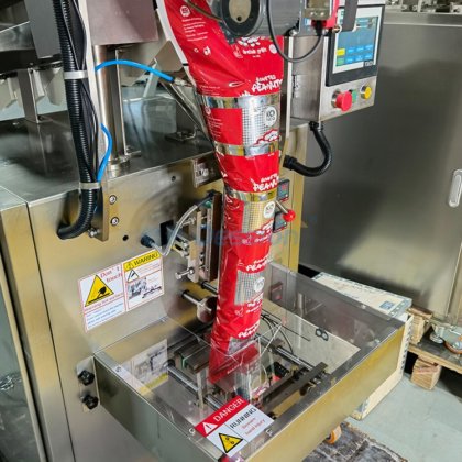 操作が簡単なキャンディー/ビスケット/麺類/サラダ/野菜チップス顆粒包装機