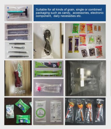 高効率水平自動袋パン小型食品包装機