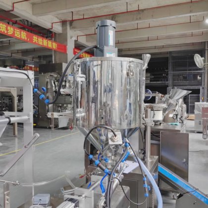 蜂蜜、蜂蜜糖浆、糖浆袋自动小型商用包装机