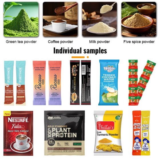 小袋奶粉/香料粉/奶茶粉自动灌装包装机