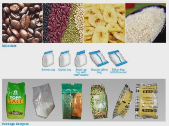 安価な半自動プランテンチップス製袋包装機