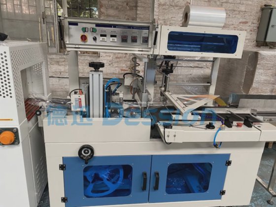 缶のシュリンク包装機 シュリンク包装機