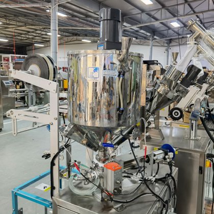 自動液体小袋包装機 ハチミツ小袋充填機、小型包装機.