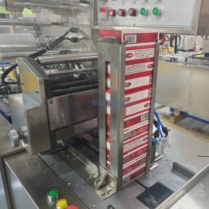 全自動小箱セロハン包装機、化粧品、スキンケア製品小箱透明フィルム包装機