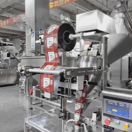 小型縦型コーヒーパウダーサシェインスタントコーヒースティック包装機