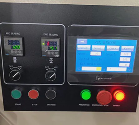 伺服电机水平自动袋装面包包装机食品枕式包装机