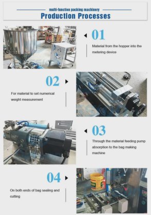 自動牛乳・ジュースパウチ包装機、液体バッグ包装機