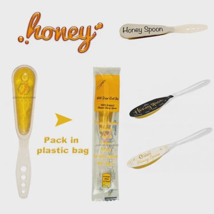 Dession 自动蜂蜜勺灌装包装机适用于塑料蜂蜜勺包装设备