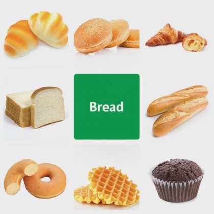 全自動水平氷棒/クッキー/小型ビスケット/ケーキ/ビスケット/パン食品パッキング包装機