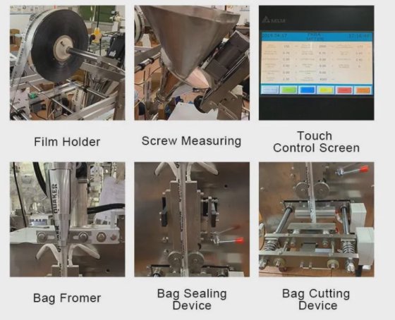 价格极具竞争力的超细粉末包装机，用于小袋包装咖啡粉