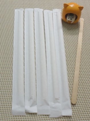 多機能舌圧子/箸/竹串包装機