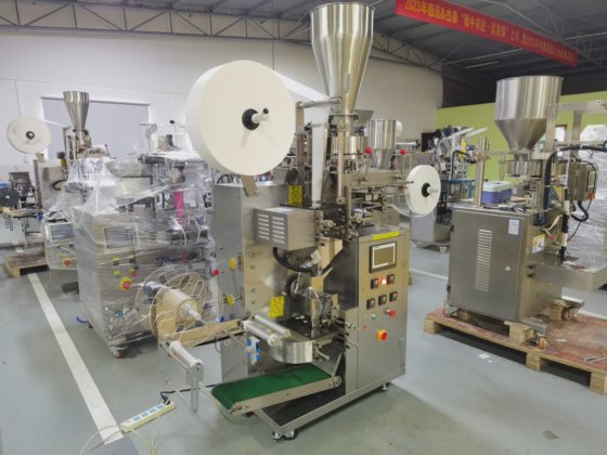 全自动DIP茶包包装机（带绳带标签）