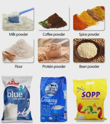 全自動小麦粉・小麦粉・澱粉袋包装機