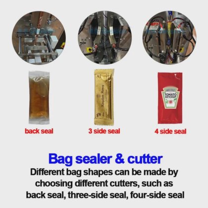 乳製品ポータブル完全充填ジュースジャムヨーグルト包装機価格