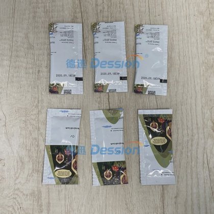 小型4辺シールひまわりの種袋砂糖米包装機