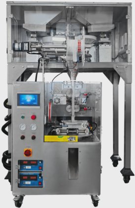 高速尼龙金字塔茶包内外袋包装机三角茶包包装机