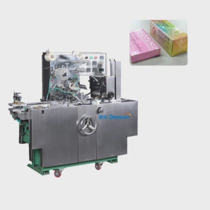Máquina para envolver perfumes en