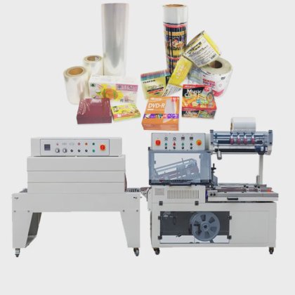 全自动杂志书L型封口机热隧道收缩包装机，工厂价