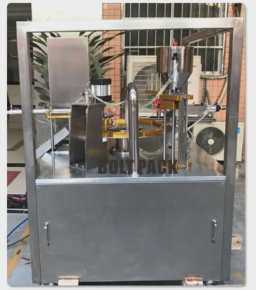 全自动小型蜂蜜灌装封口包装机，适用于塑料蜂蜜棒勺注射机