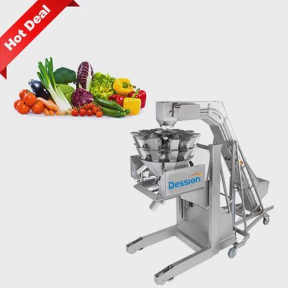 包装机蔬菜干果小饼干零食称重机大型立式包装机