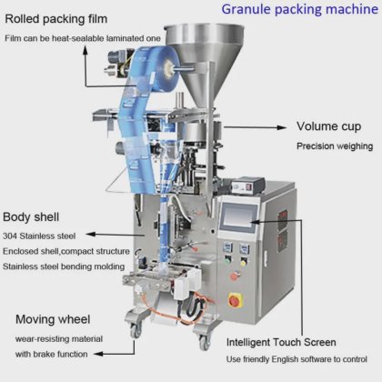 乳製品自動ナッツ充填シール包装機
