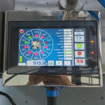 500gミックスバッグフルーツ＆野菜チップス自動高精度計量包装機