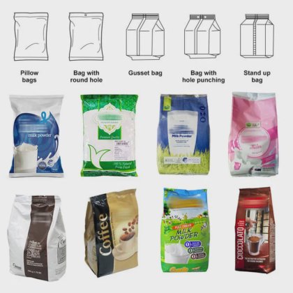 自動垂直500g 1kg 2kg洗濯用粉末洗剤充填包装機