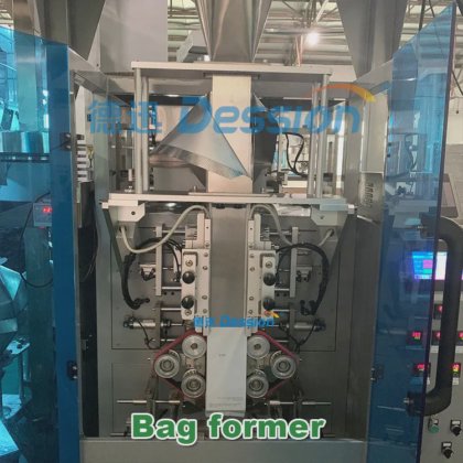 スタンドパック付きニンニクパウダー用縦型全自動粉末包装機