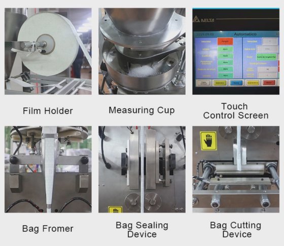 仏山デションのオート麦乾燥食品顆粒自動包装機