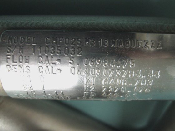 1/2" 150# Micro Motion CMF025