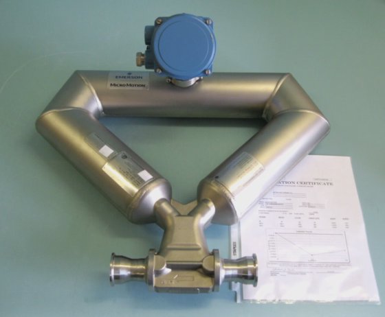 1-1/2" Micro Motion CMF100 Sanitary