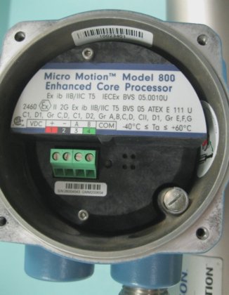1-1/2" Micro Motion CMF100 Sanitary