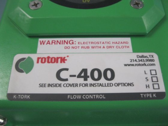 NEW Rotork KT-40 Fig TK-4XA2710A90C8