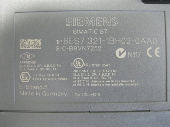 Siemens Simatic S7 PLC 6ES7317-2EK14-0AB0