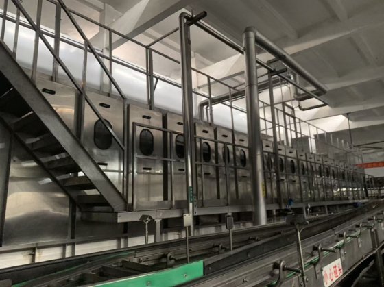 含气玻璃瓶生产线