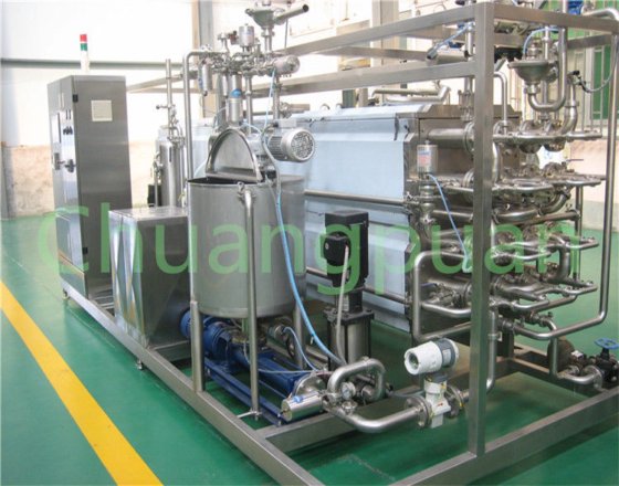 温度制御が異なる多用途のUHTチューブインチューブステリライザー