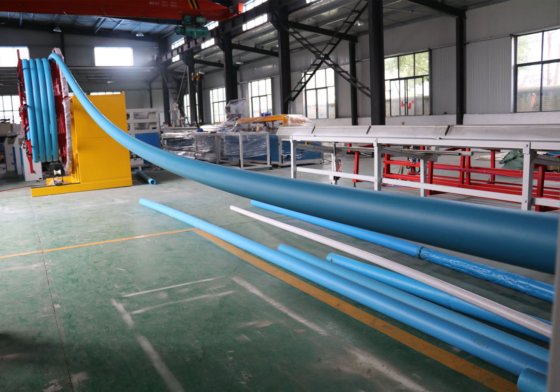 塑料管材收卷机