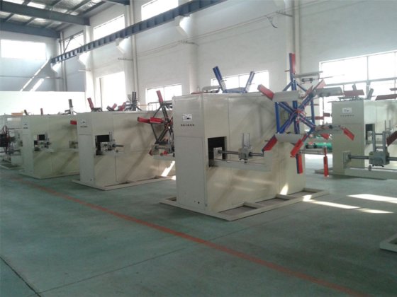 塑料管材收卷机