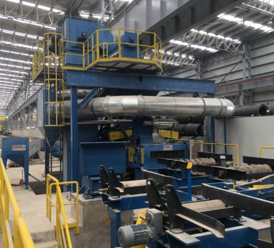 Strahlanlage type SF, SB, FM,