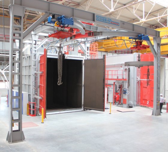PG type shot blasting machines