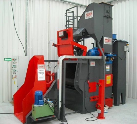 TG type shot blasting machines