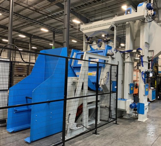TG type shot blasting machines